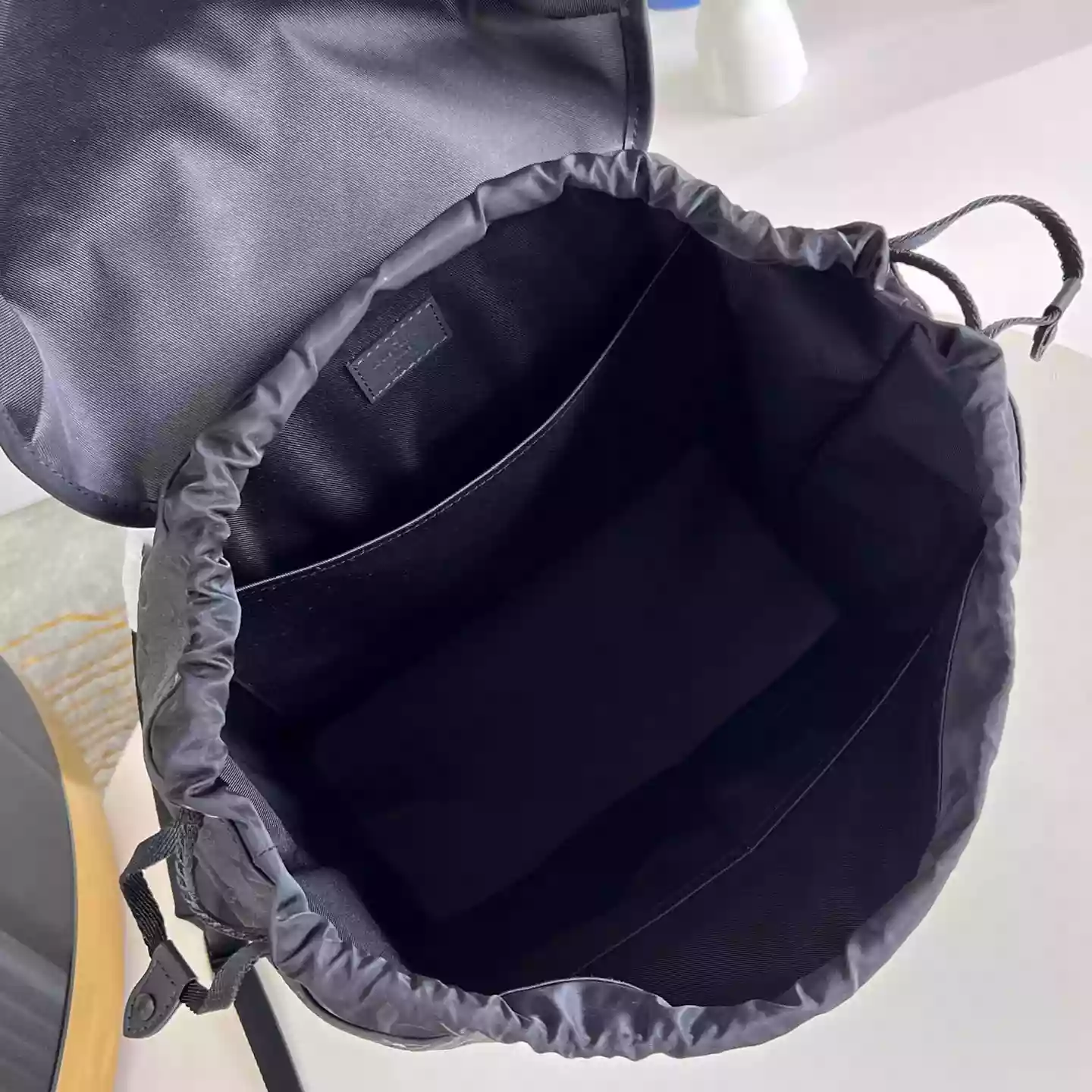 MONTSOURIS BACKPACK IN BLACK M23127 - LW341 DISCOVERY BACKPACK PM SKY BLUE MONOGRAM CANVAS