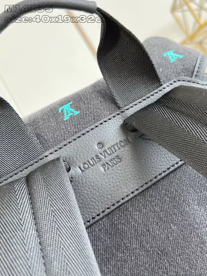 MONTSOURIS BACKPACK MONOGRAM OTHER CANVAS - LW336 DISCOVERY BACKPACK PM SKY BLUE MONOGRAM CANVAS