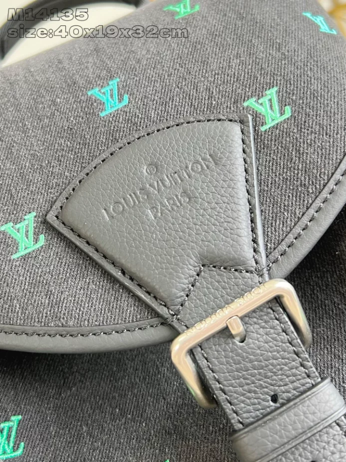 MONTSOURIS BACKPACK MONOGRAM OTHER CANVAS - LW336 DISCOVERY BACKPACK PM SKY BLUE MONOGRAM CANVAS