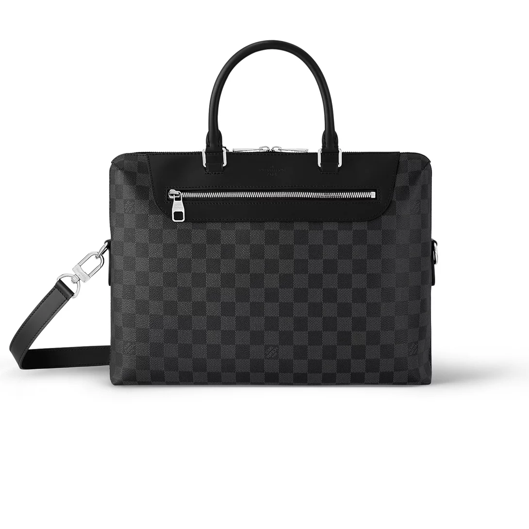 PORTE DOCUMENTS JOUR DAMIER GRAPHITE N48260 - LW324 DISCOVERY BACKPACK PM SKY BLUE MONOGRAM CANVAS