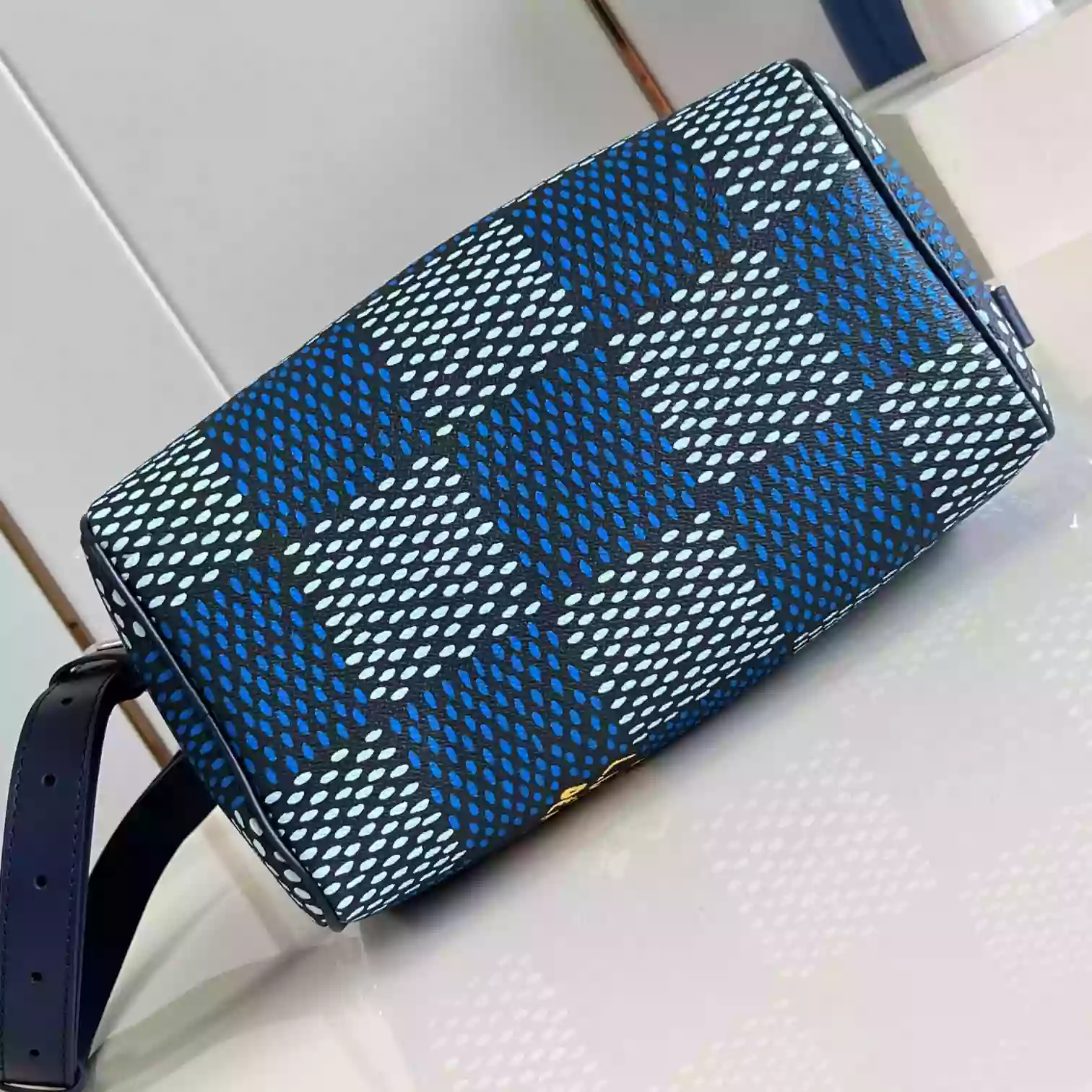 SPEEDY 25 BANDOULIERE BLUE DAMIER HERITAGE CANVAS N40691 - LW432 DISCOVERY BACKPACK PM SKY BLUE MONOGRAM CANVAS