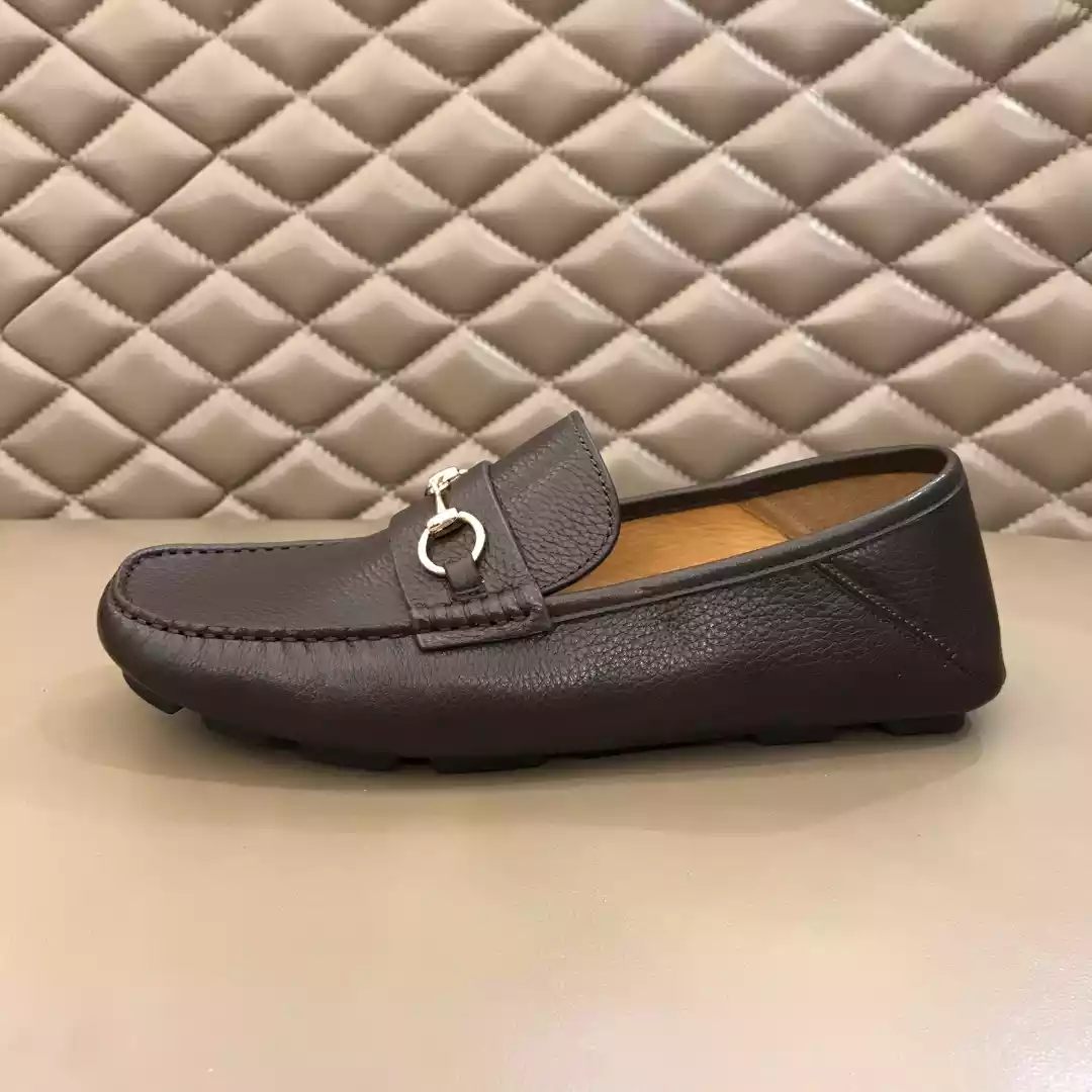 LEATHER DRIVER WITH HORSEBIT - GL120