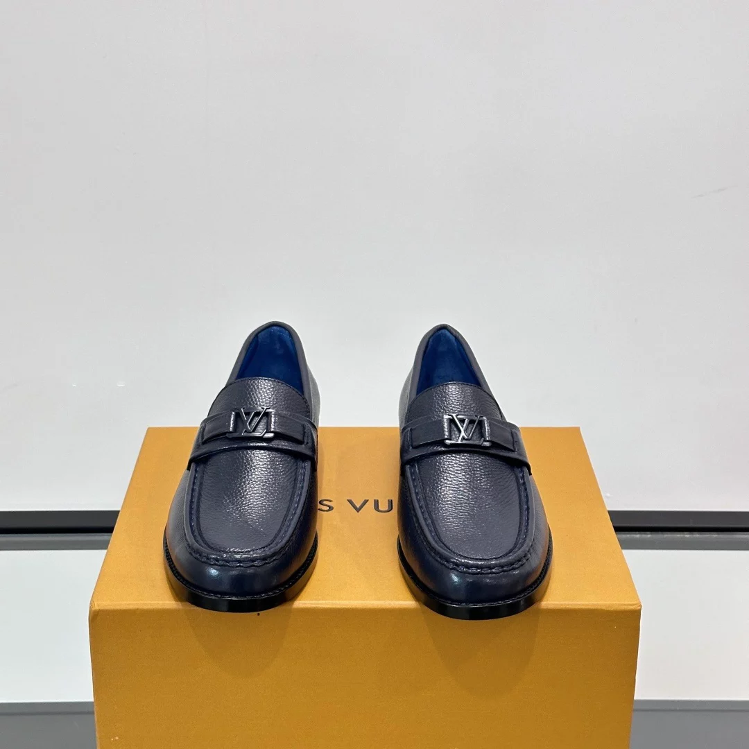 MAJOR LOAFERS IN NAVY BLUE - VL052