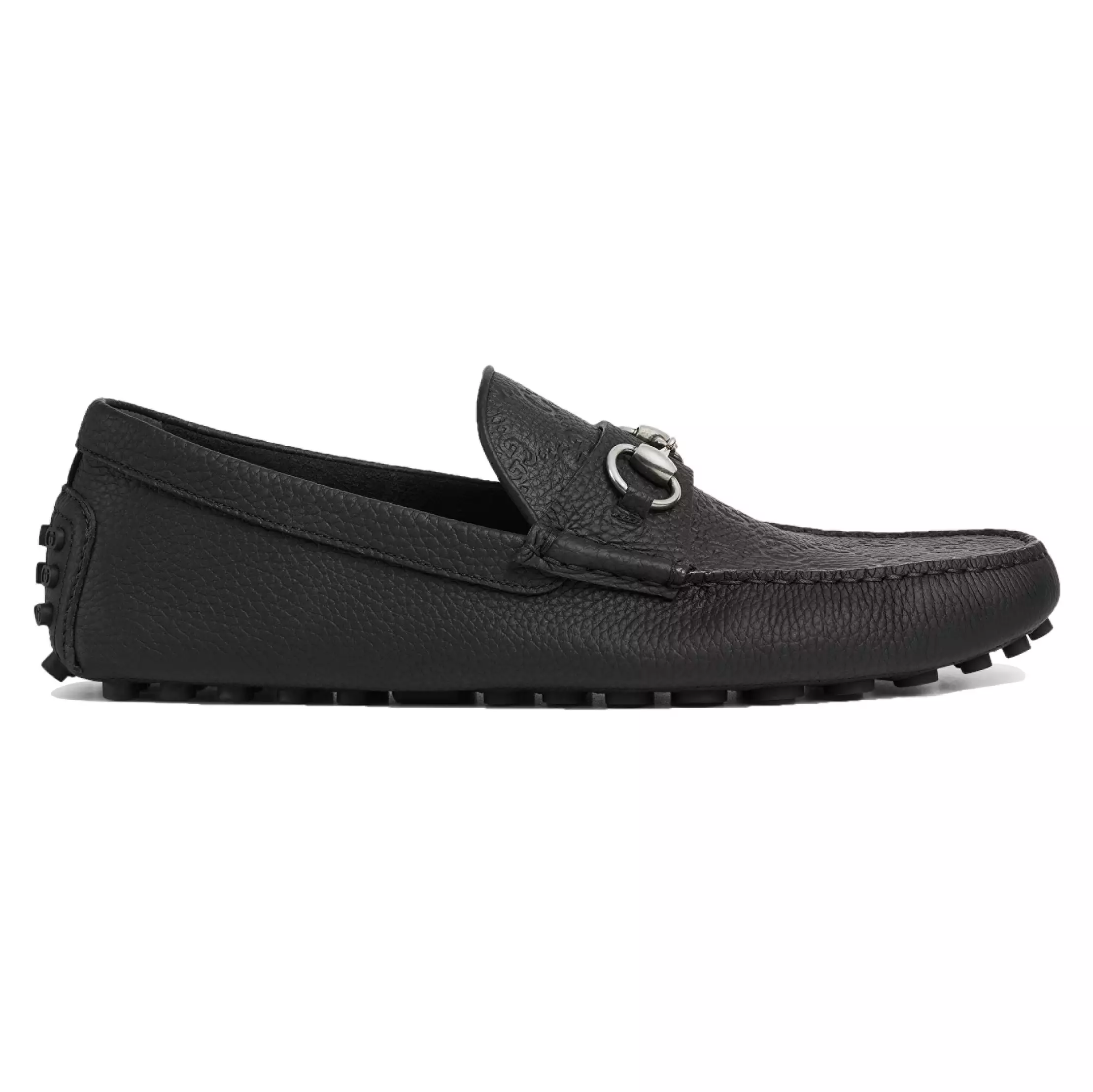 Gucci Men Horsebit Black Loafer - GL090
