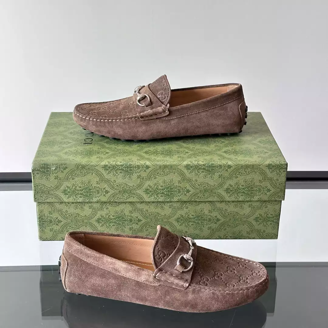 Gucci Men Horsebit Black Loafer - GL090