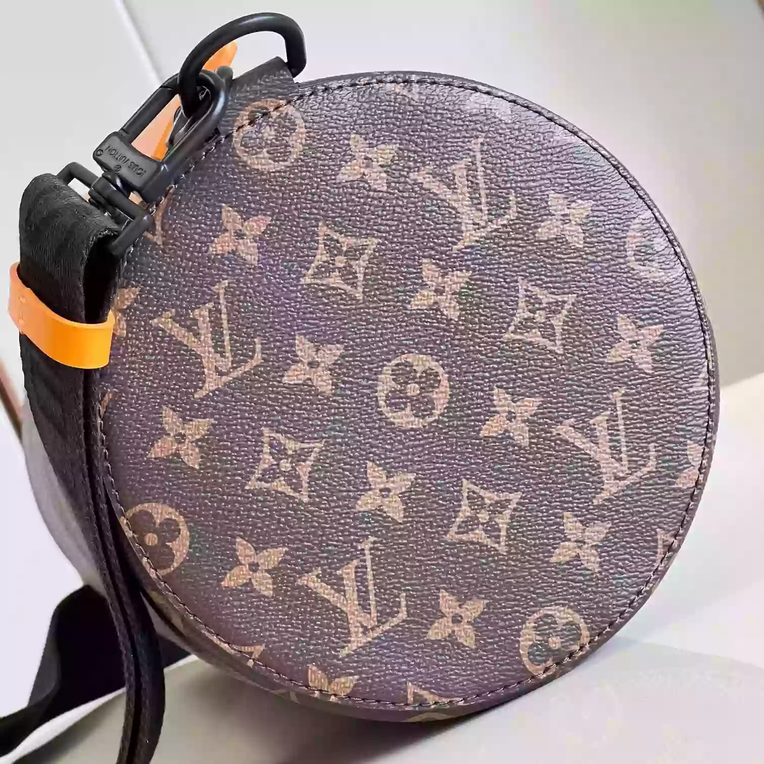 SOFT POLOCHON MM MONOGRAM MACASSAR CANVAS M46691 - LW452 DISCOVERY BACKPACK PM SKY BLUE MONOGRAM CANVAS