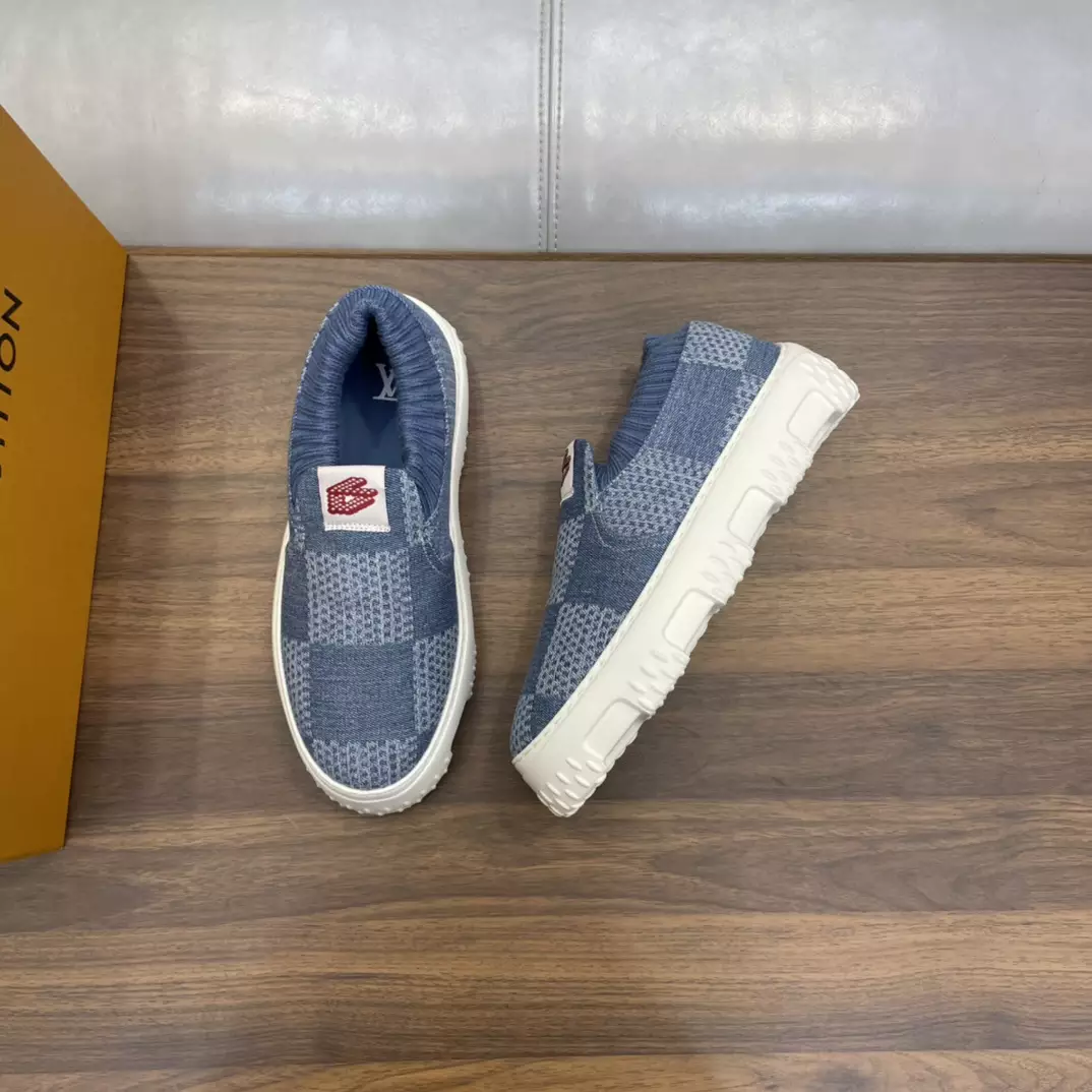 SPACE LANDER SLIP ON IN BLUE - VL060