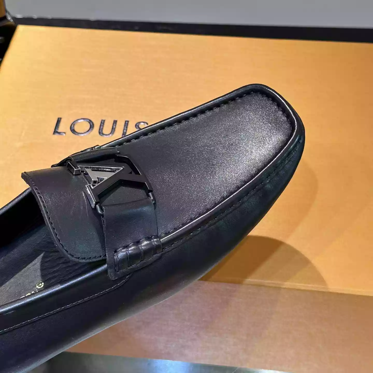 MONTE CARLO MOCASSIN IN BLACK - VL044